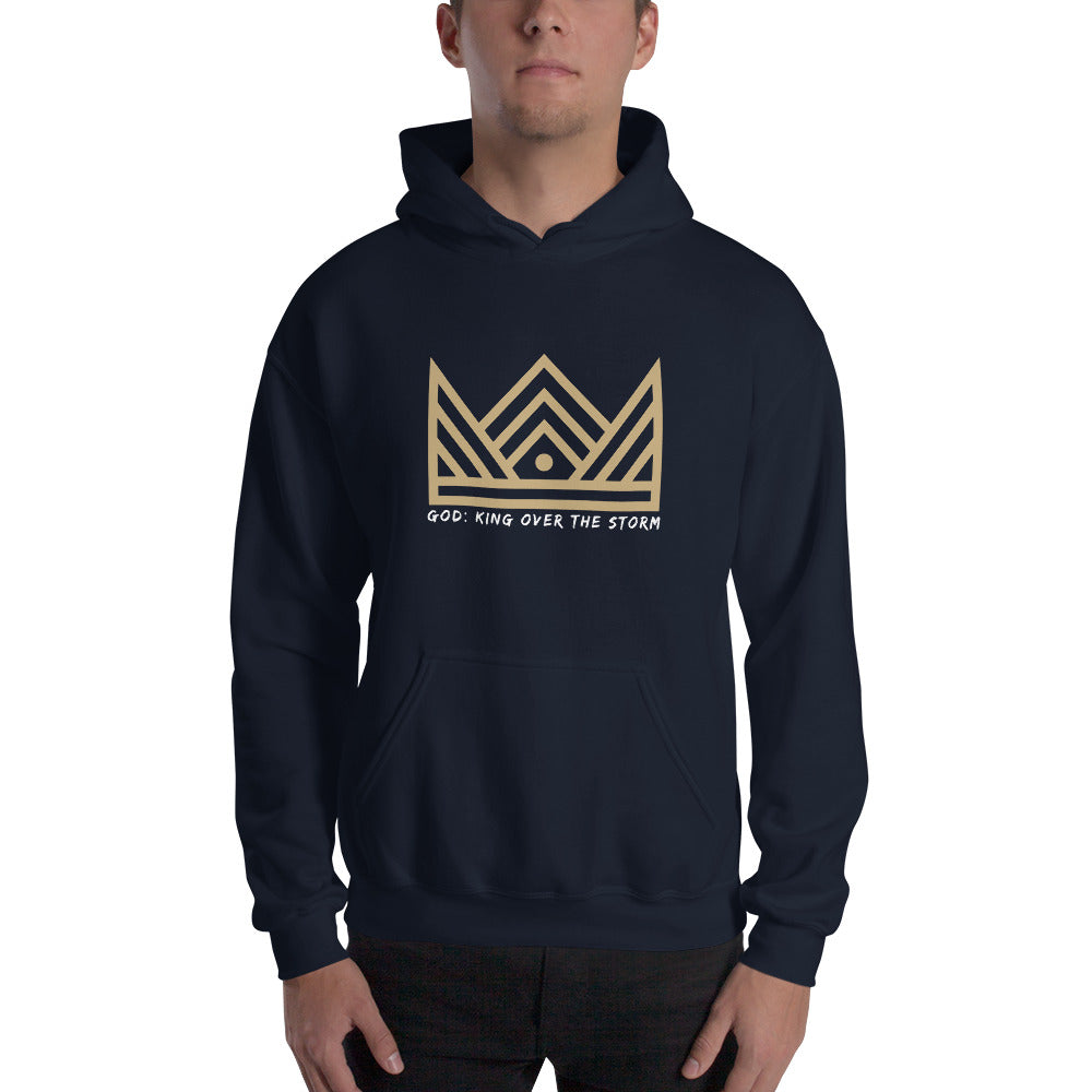 God:King Over The Storm Unisex Hoodie