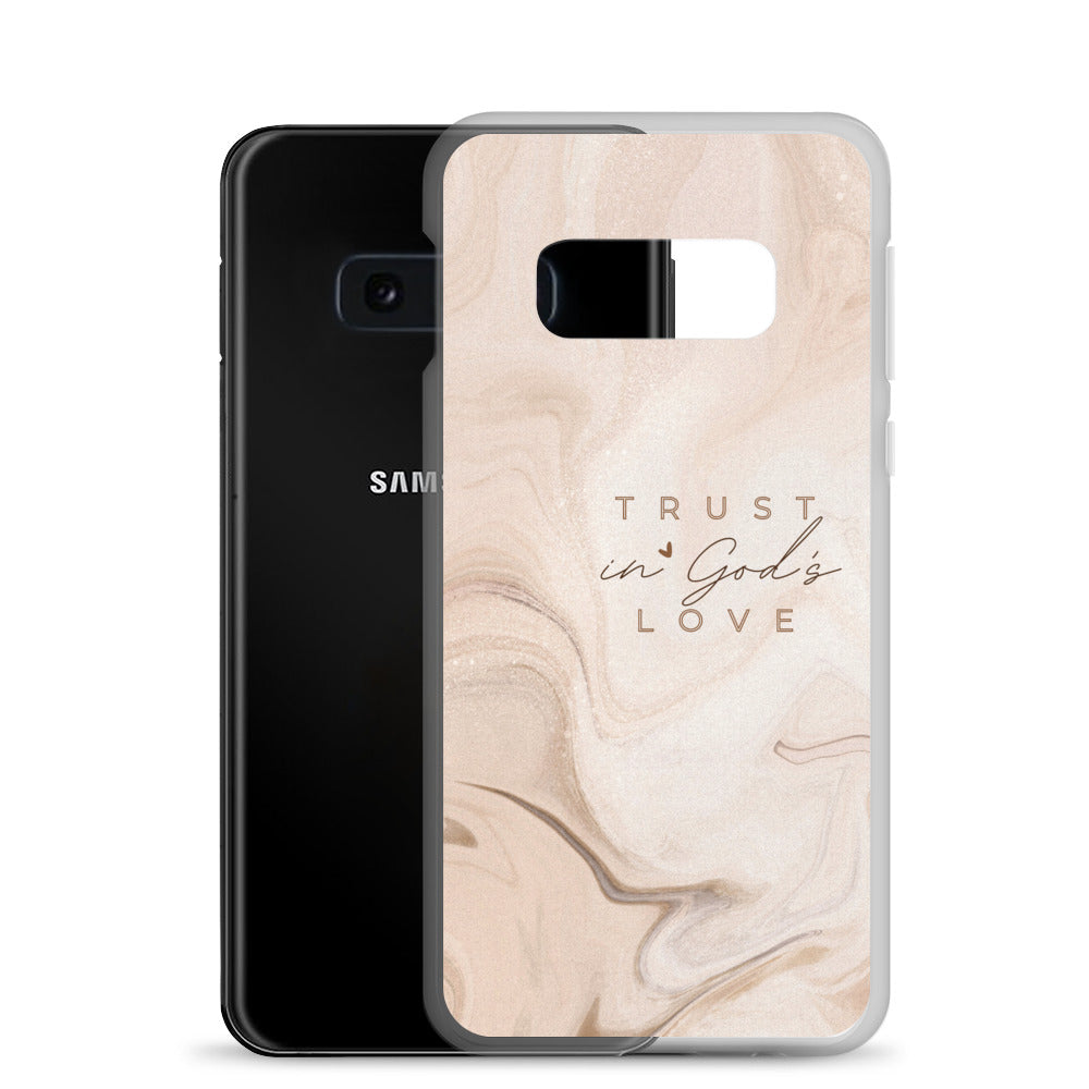 Trust in God's love Samsung Case