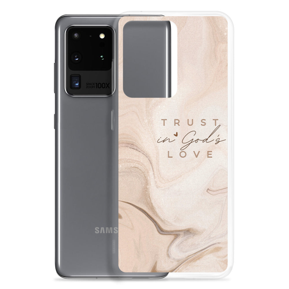 Trust in God's love Samsung Case