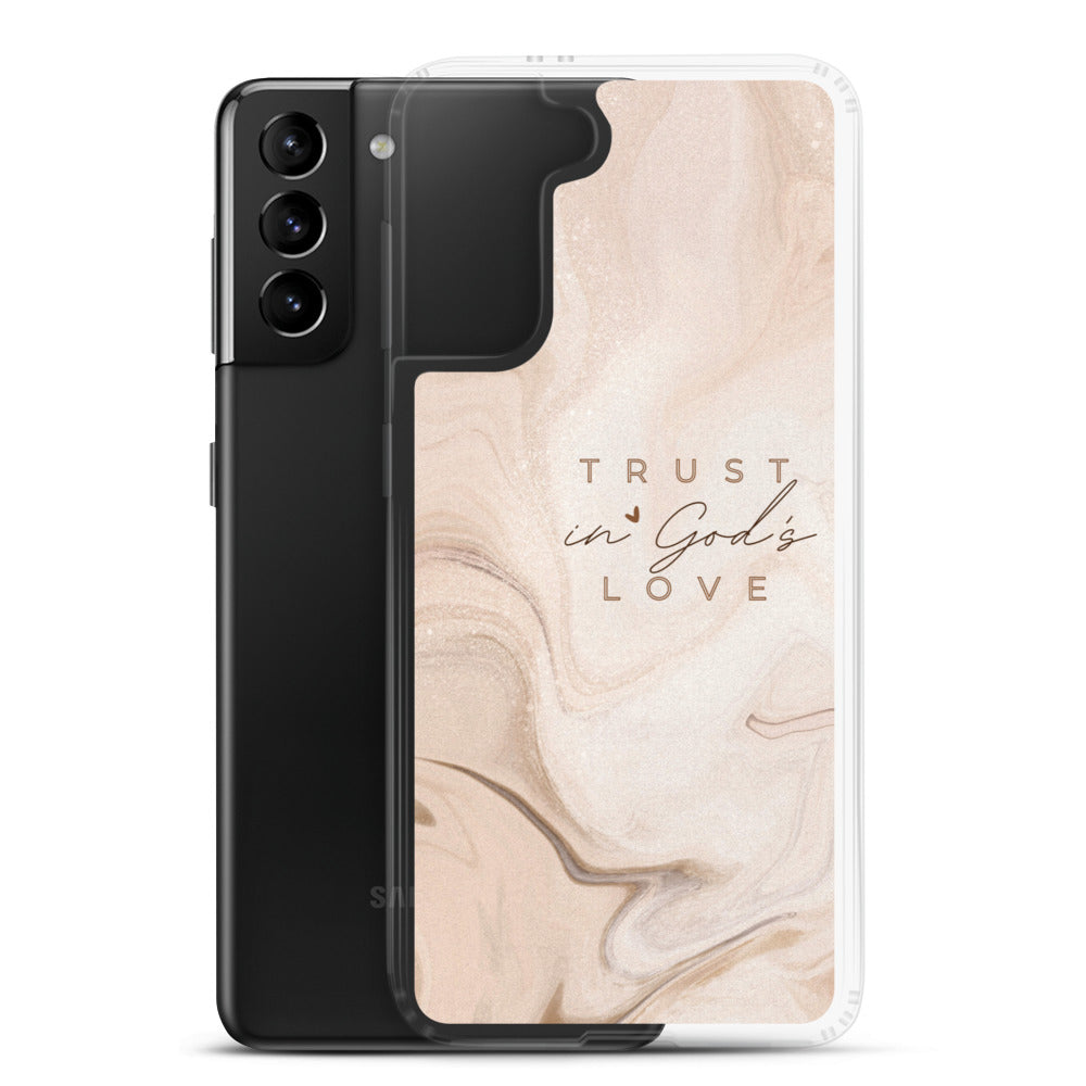 Trust in God's love Samsung Case