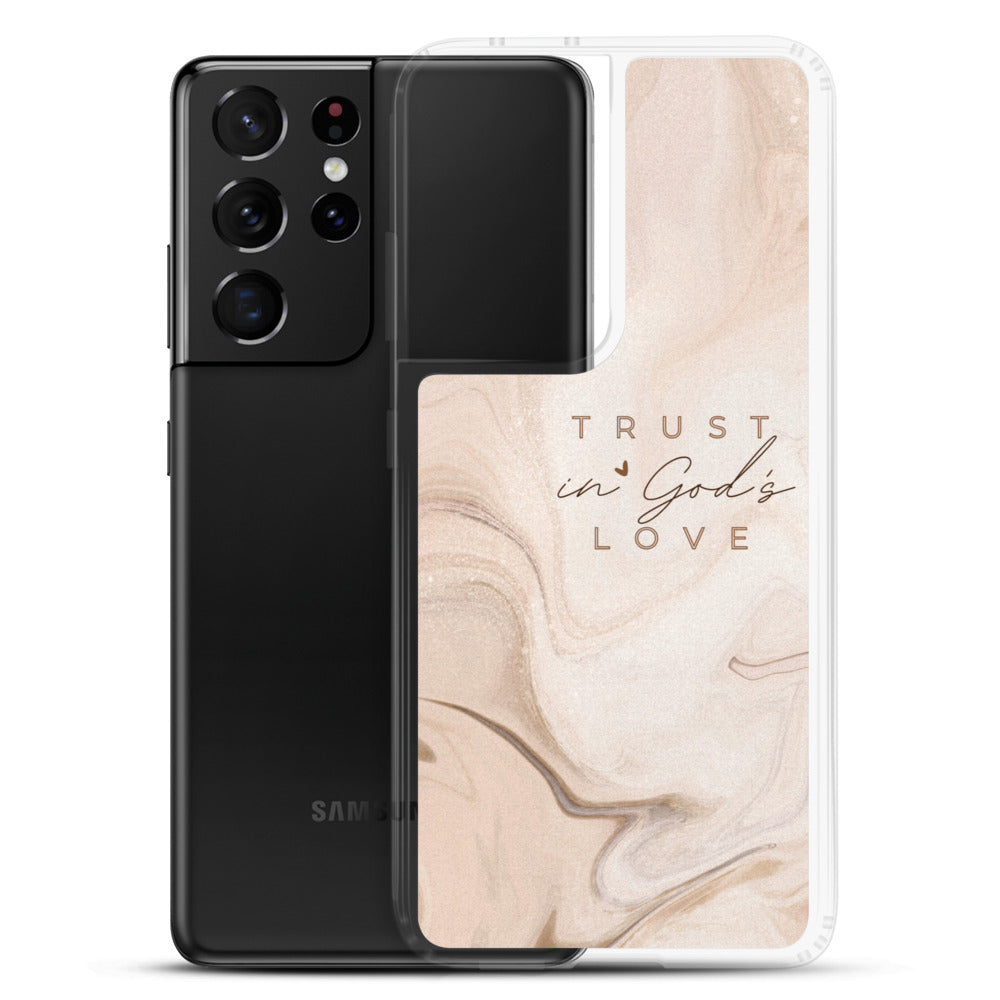 Trust in God's love Samsung Case
