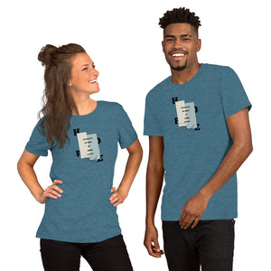 Advocate for hope in Jesus Christ Unisex t-shirt